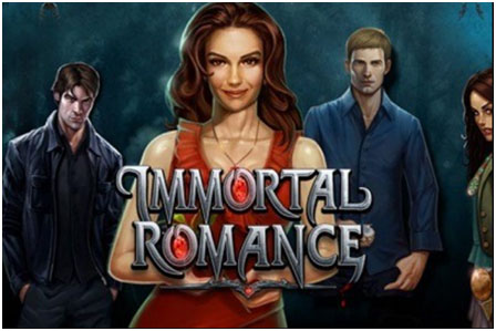 Immortal Romance is a video slot game that relies on sci-fi and the cult of Vampires.